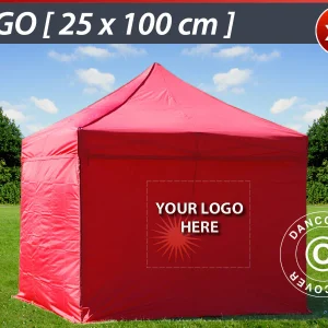 1 St. FleXtents Seitenwand-Print 25x100cm