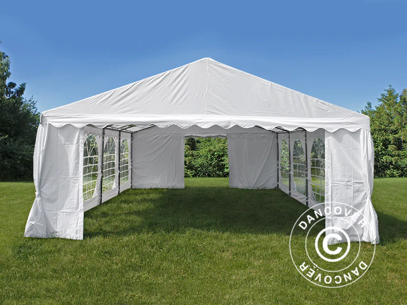 Partyzelt UNICO 5x8m, Weiß – Image 5